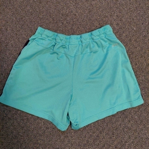 Nike Women's Athletic Shorts - Aqua and Black - Picture 2 of 5